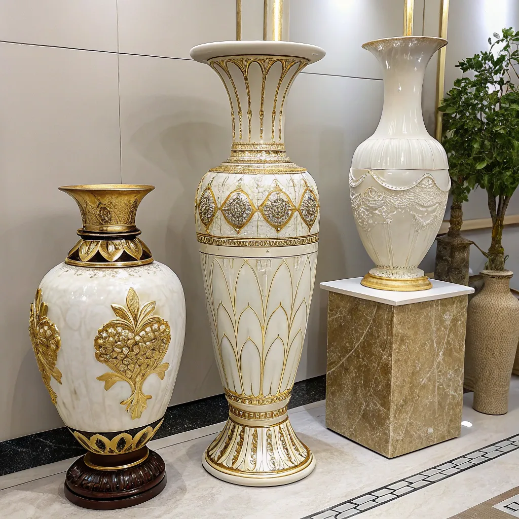 Elegant vases in various designs